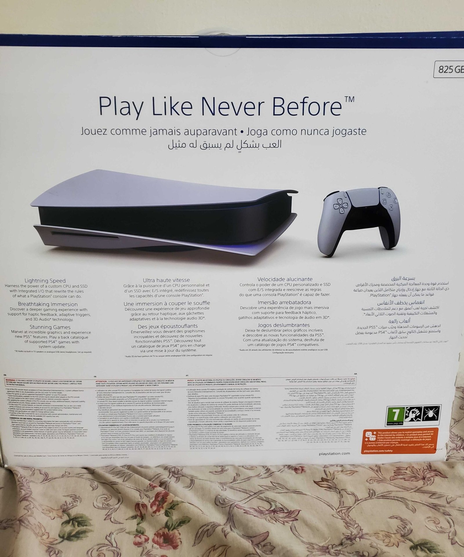 Ps5 neuf ➕️ 3 jeux à vendre