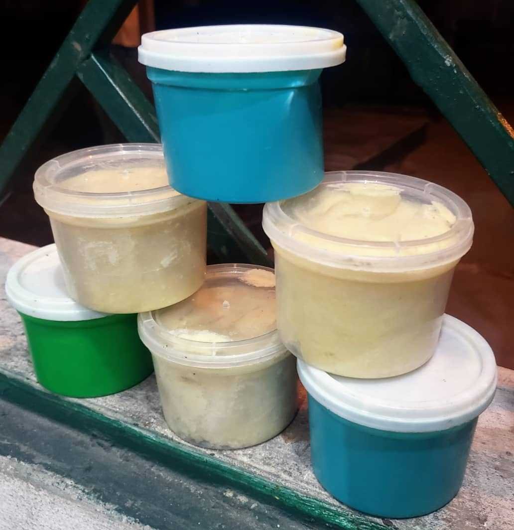 Savon noir dudu usun, beurre de karité et savon oeuf