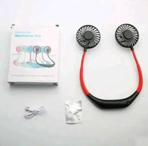 Mini ventilateur de cou rechargeable