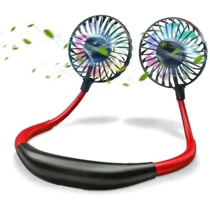 Mini ventilateur de cou rechargeable