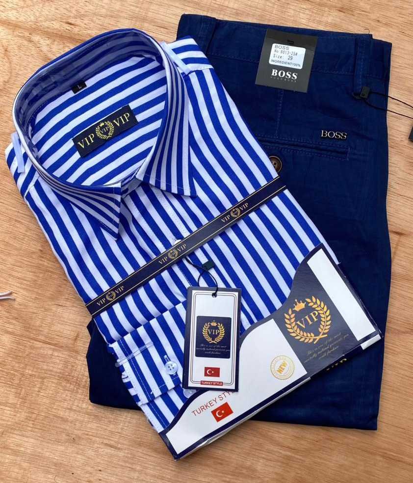 Chemise très chic pour homme en provenance de Turquie