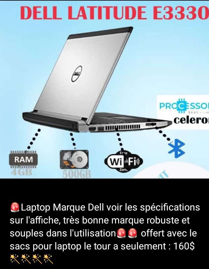 Laptop, Téléphone fixe, Téléphone portable,Table pour enfants A vendre