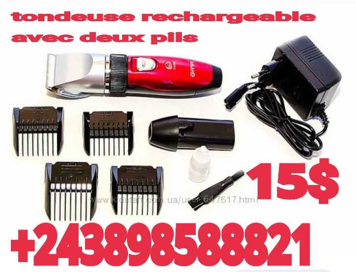TONDEUSE RECHARGEABLE DOUBLE PILS