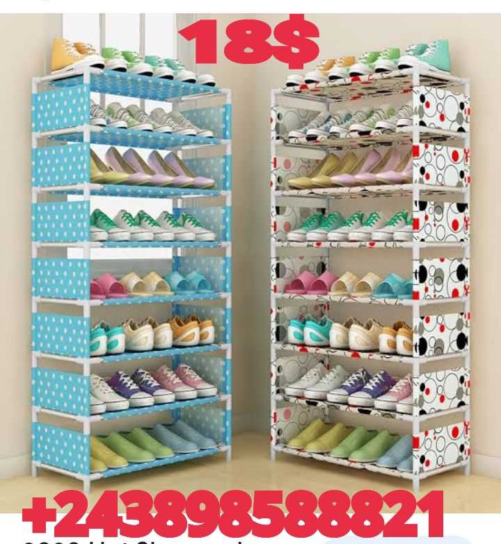 ÉTAGÈRE CHAUSSURES 8 PLACE