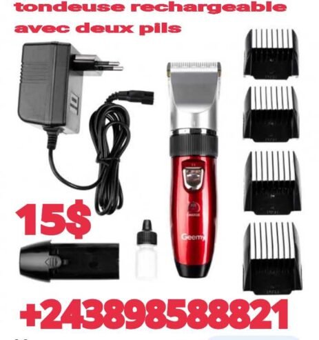 TONDEUSE RECHARGEABLE DOUBLE PILS