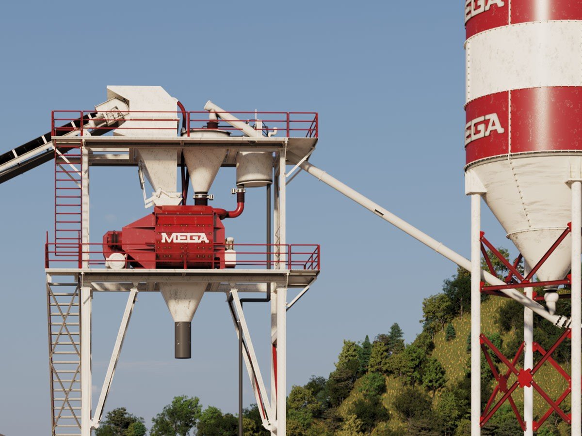 MEGA CENTRALE À BÉTON 60 m3 – MALAXEUR À BÉTON ‘TWINSHAFT’ – EXPÉDITION GRATUITE
