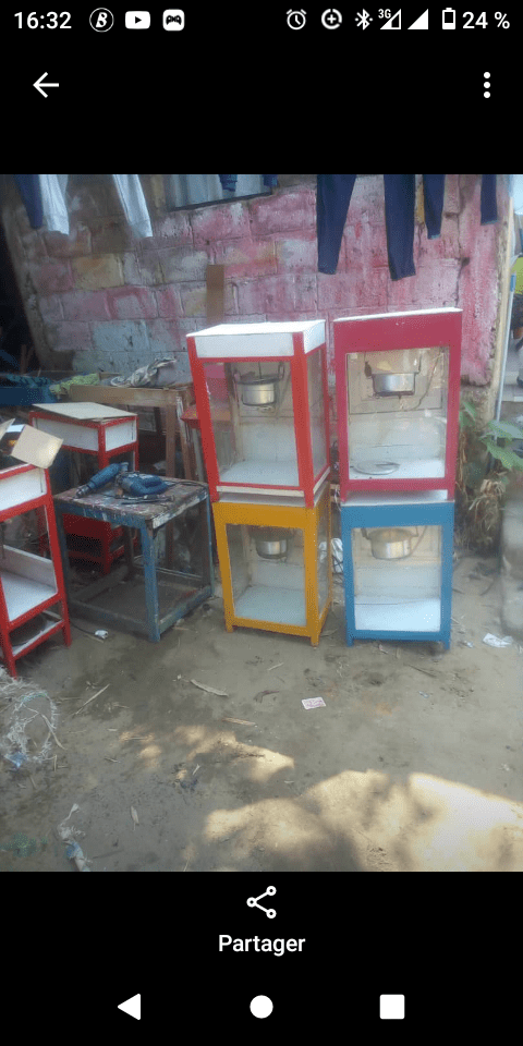 Machine popcorn Kinshasa