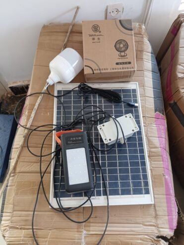 Panneau solaire et power bank