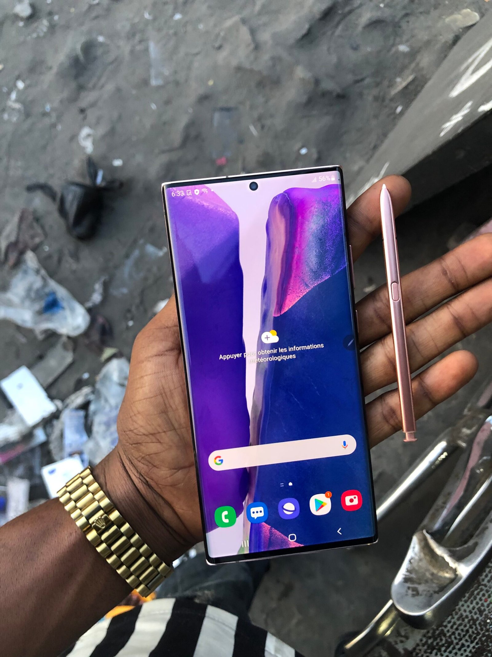 Samsung Galaxie Note20 Ultra 5G de connexion 128Go Ram 12giga en provenance France🇲🇫