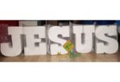 Logo mural, lettres en 3d