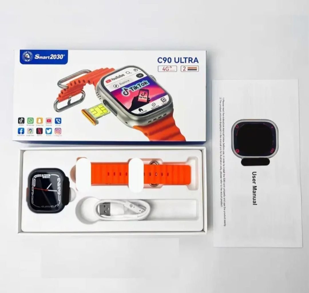 Montre Intelligente 4G Sim, Dual Camera and more