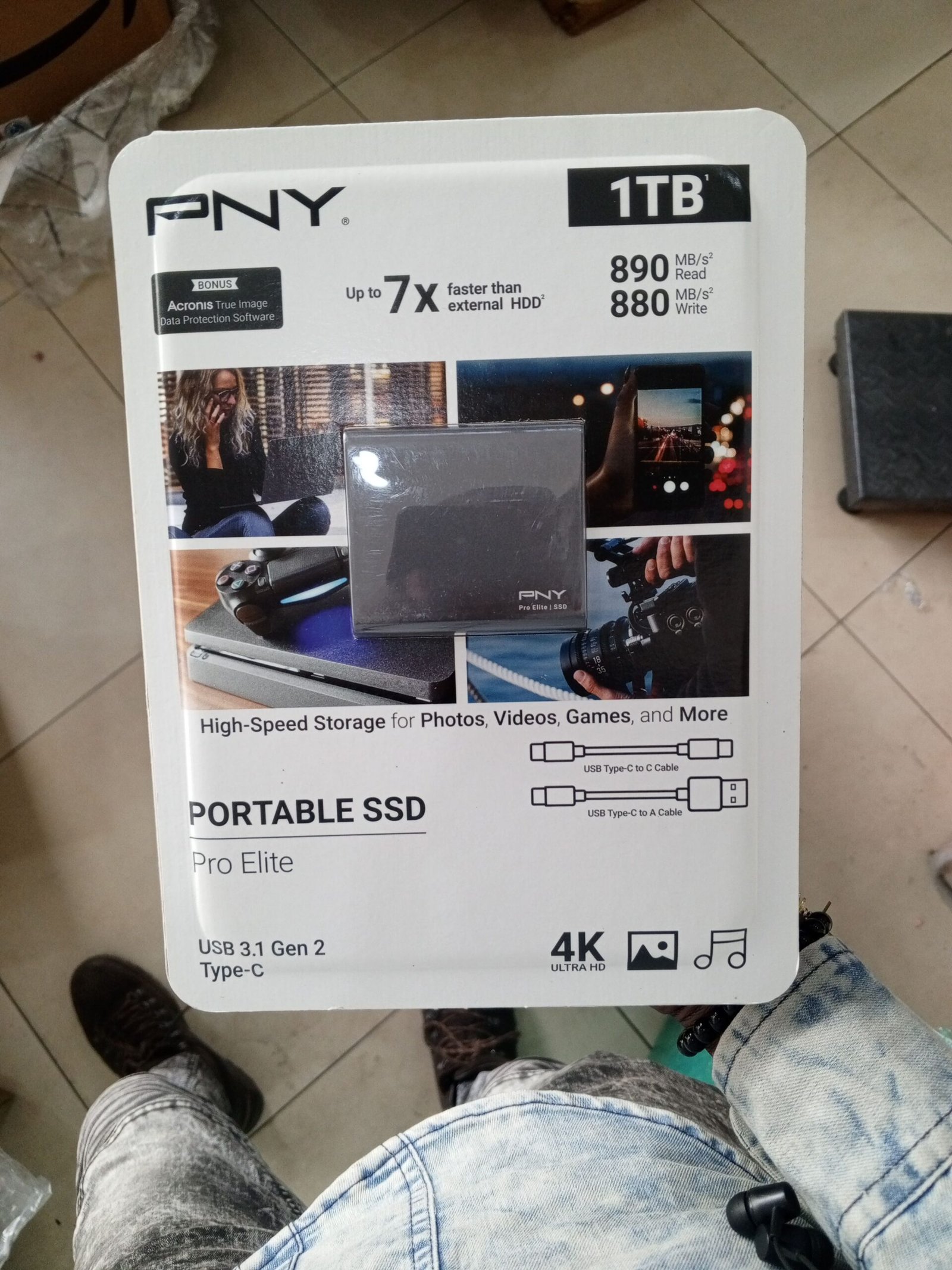 Disque dur SSD external 1 terra