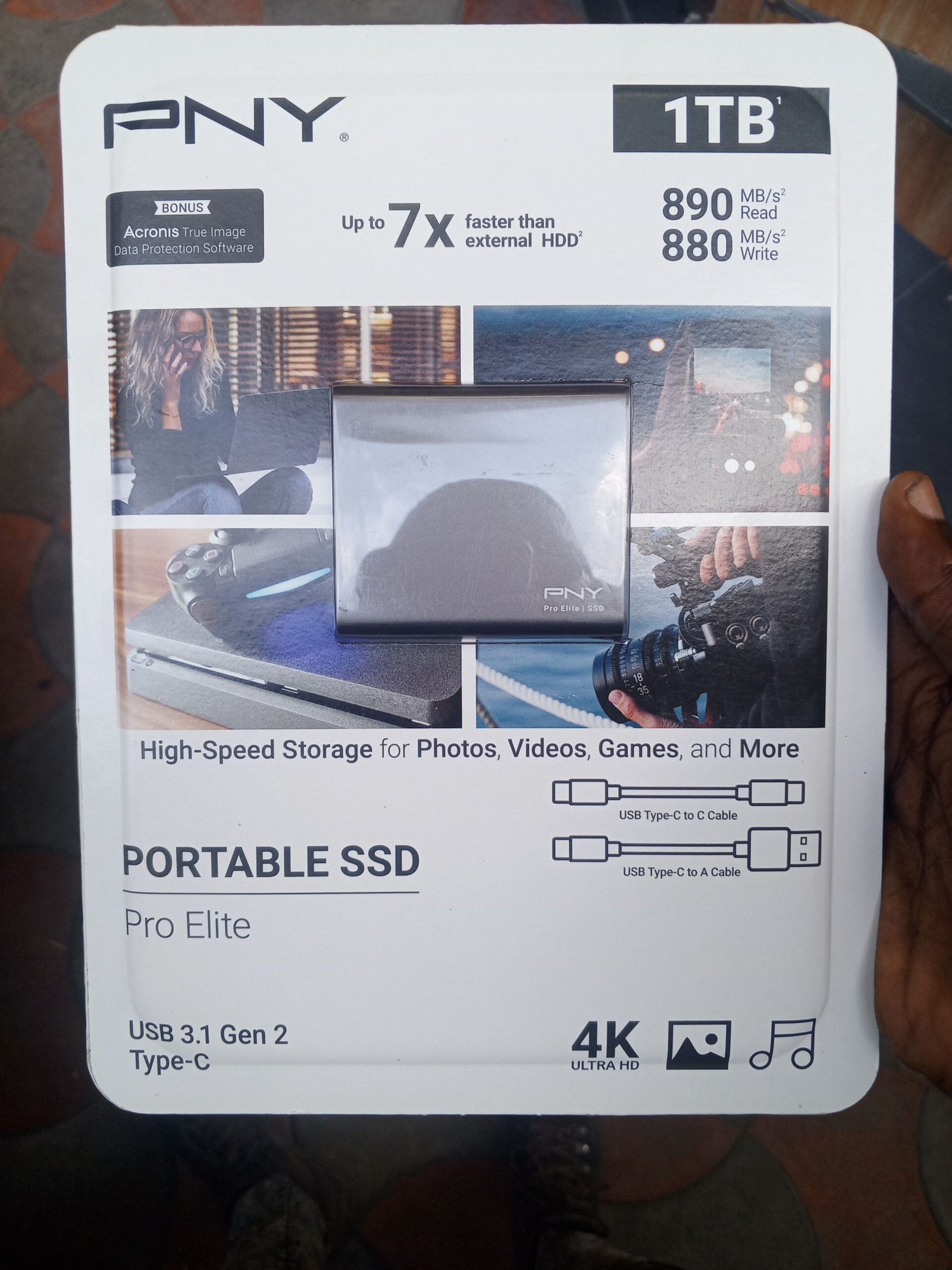 Disque dur SSD external 1 terra