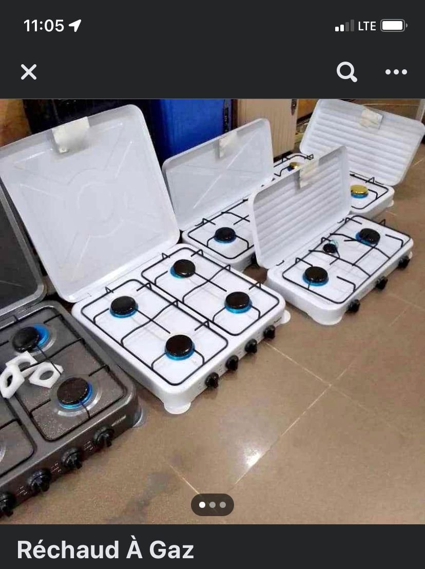 Réchauds 4 Plaques à gaz