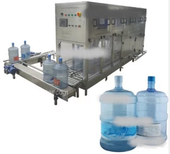 Usine de production d’eau minérale en bouteille