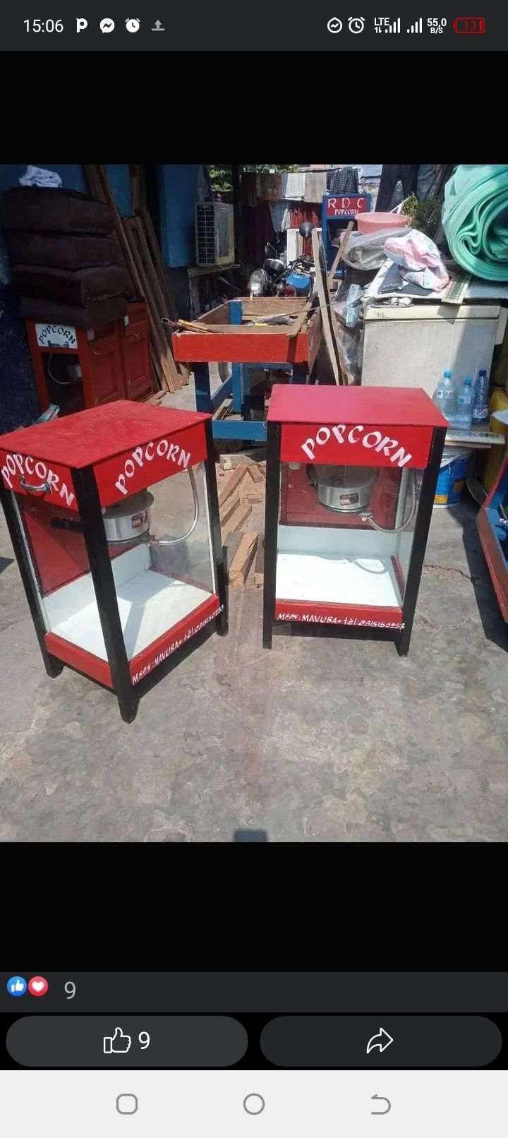 Machine à pop-corn