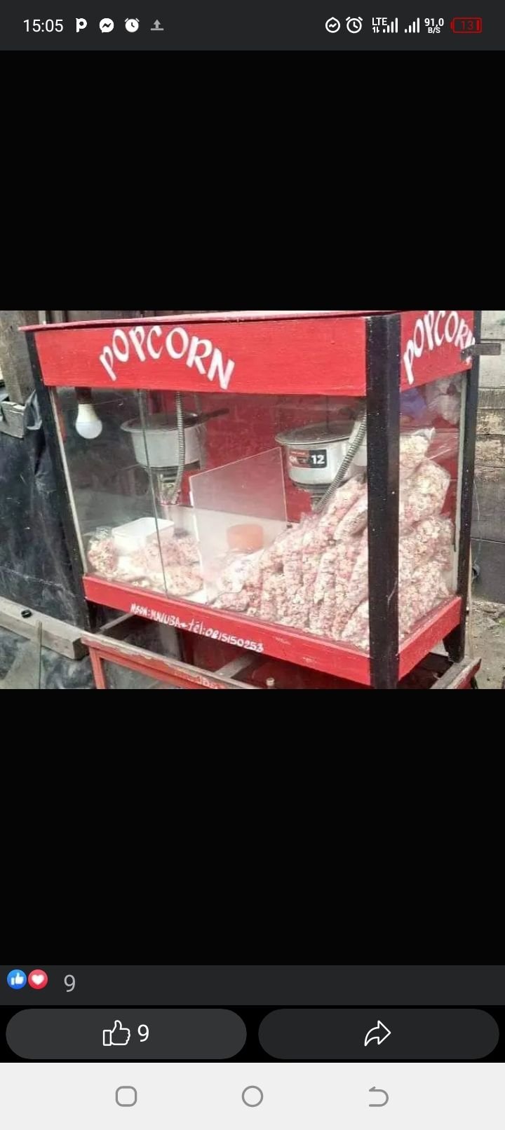 Machine à pop-corn