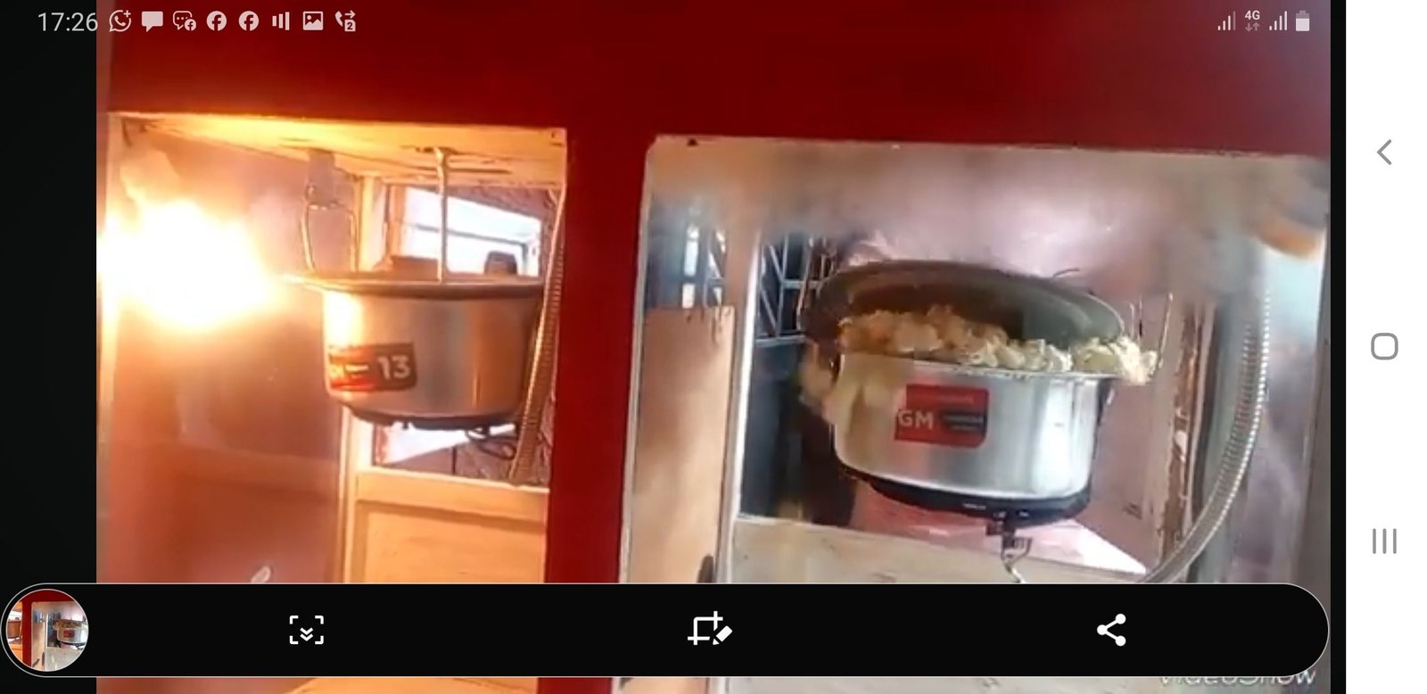 Double machine popcorn
